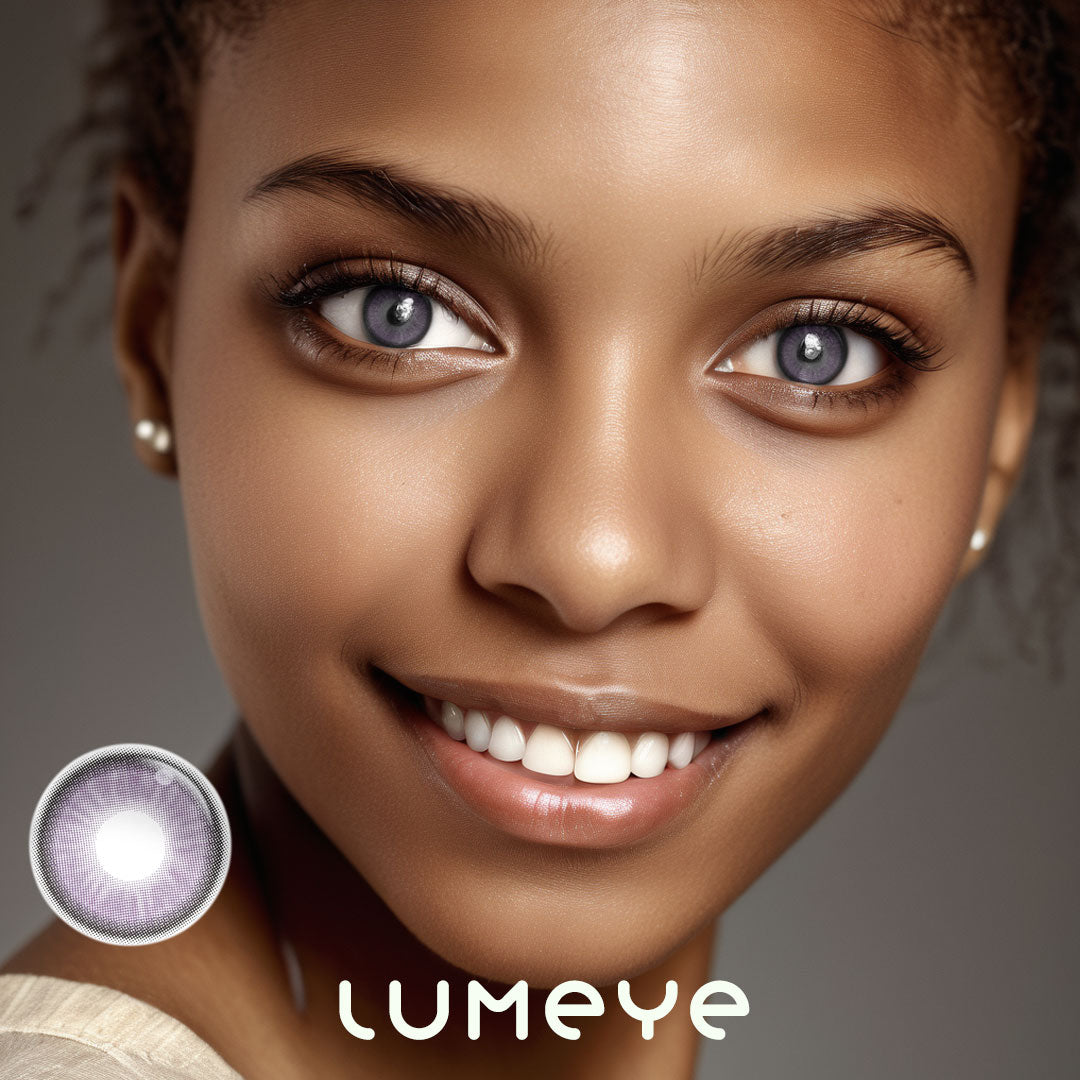 LUMEYE Mercury Purple Colored Contact Lenses