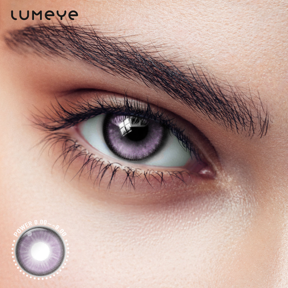 LUMEYE Mercury Purple Colored Contact Lenses