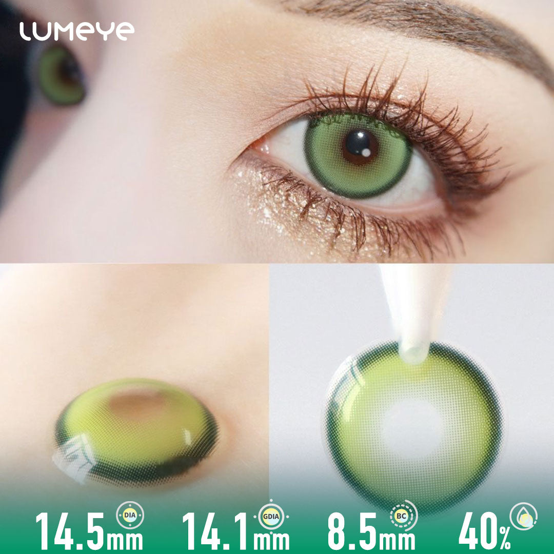 Mermaid Deep Green Contact Lenses (10 PCS)