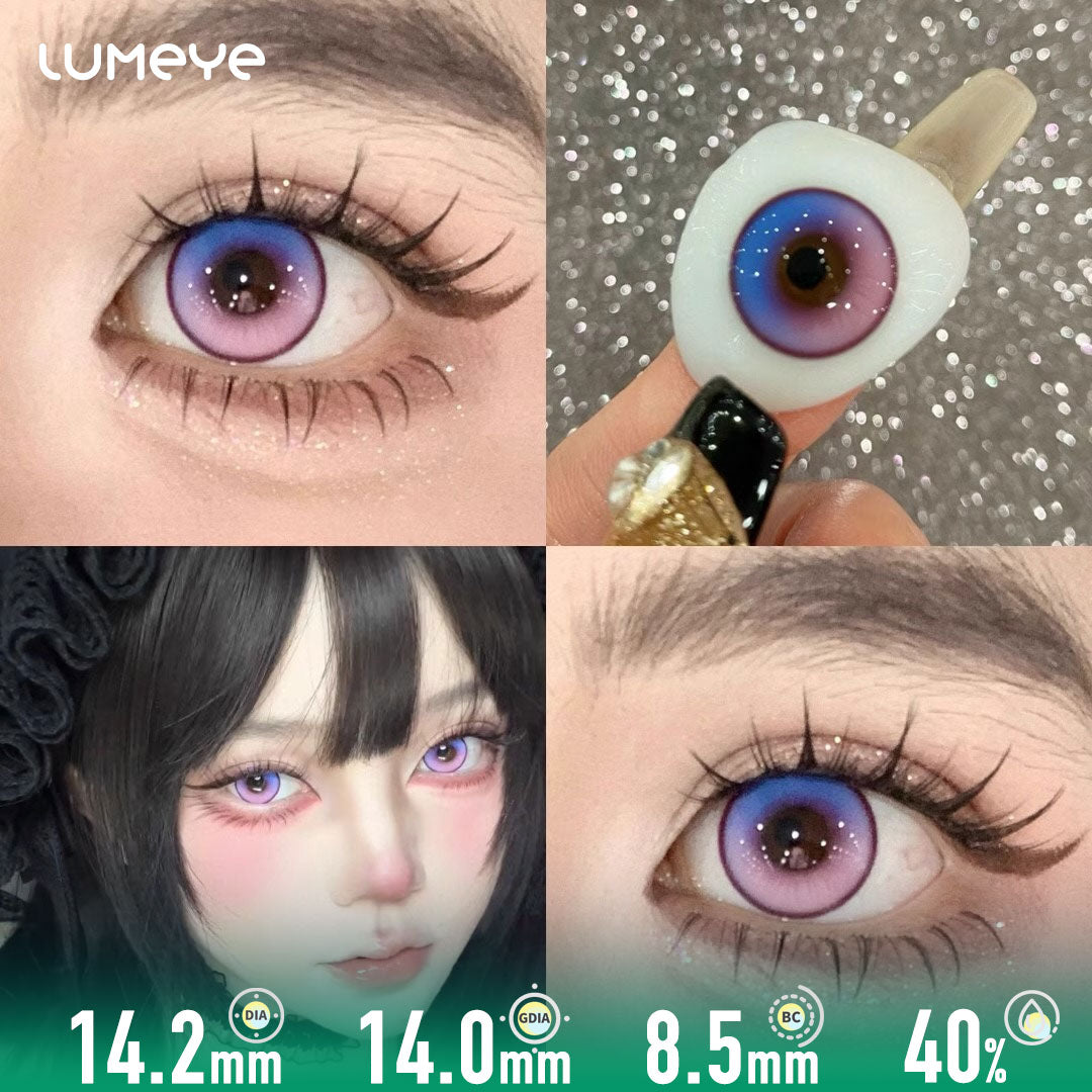 LUMEYE Neon Light Colored Contact Lenses | 4-Lens Pack