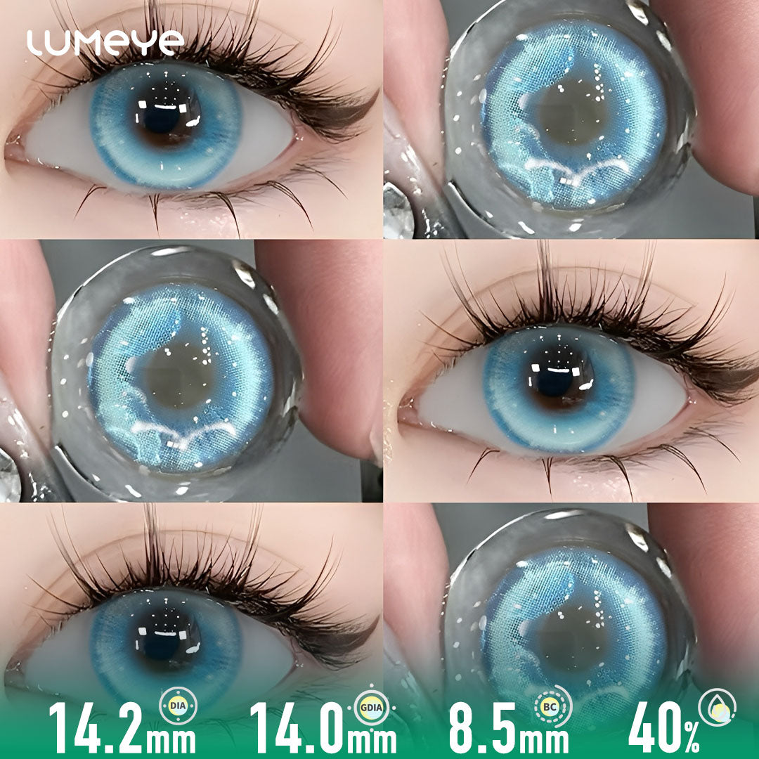 Ocean Frost Blue Contact Lenses