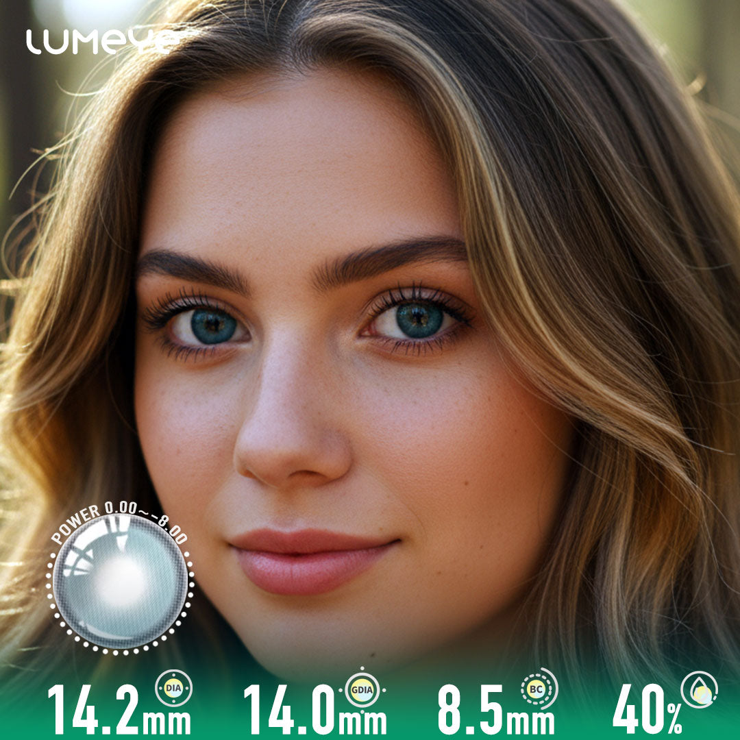 Ocean Mist Blue Daily Colored Contacts - 10 Lenses