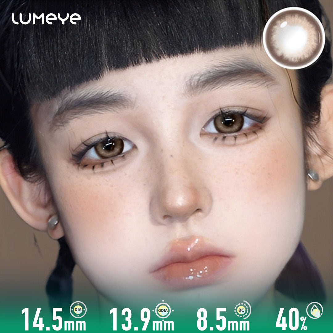 Peaceful Solitude Brown Contact Lenses (10 PCS)