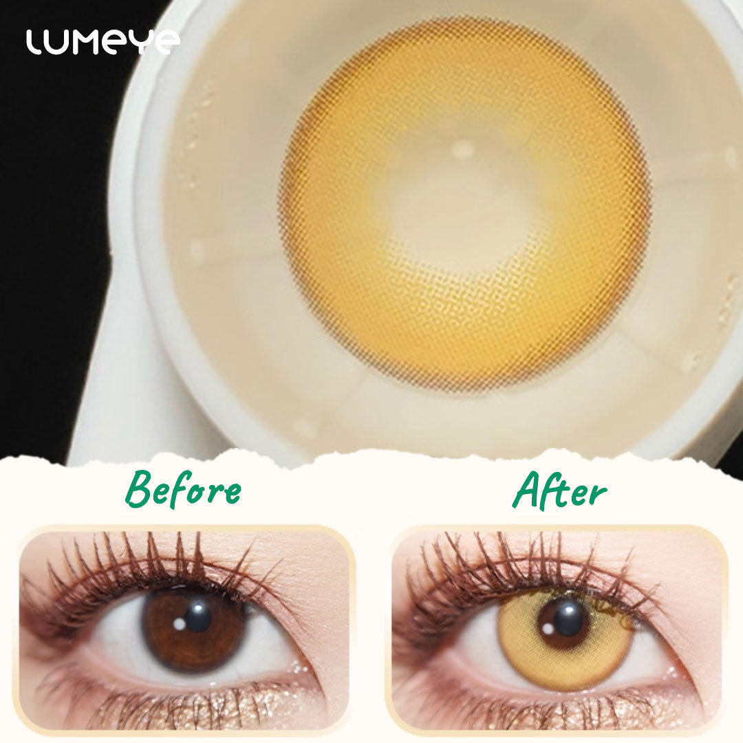 Radiant Gold Contact Lenses | 4-Lens Pack