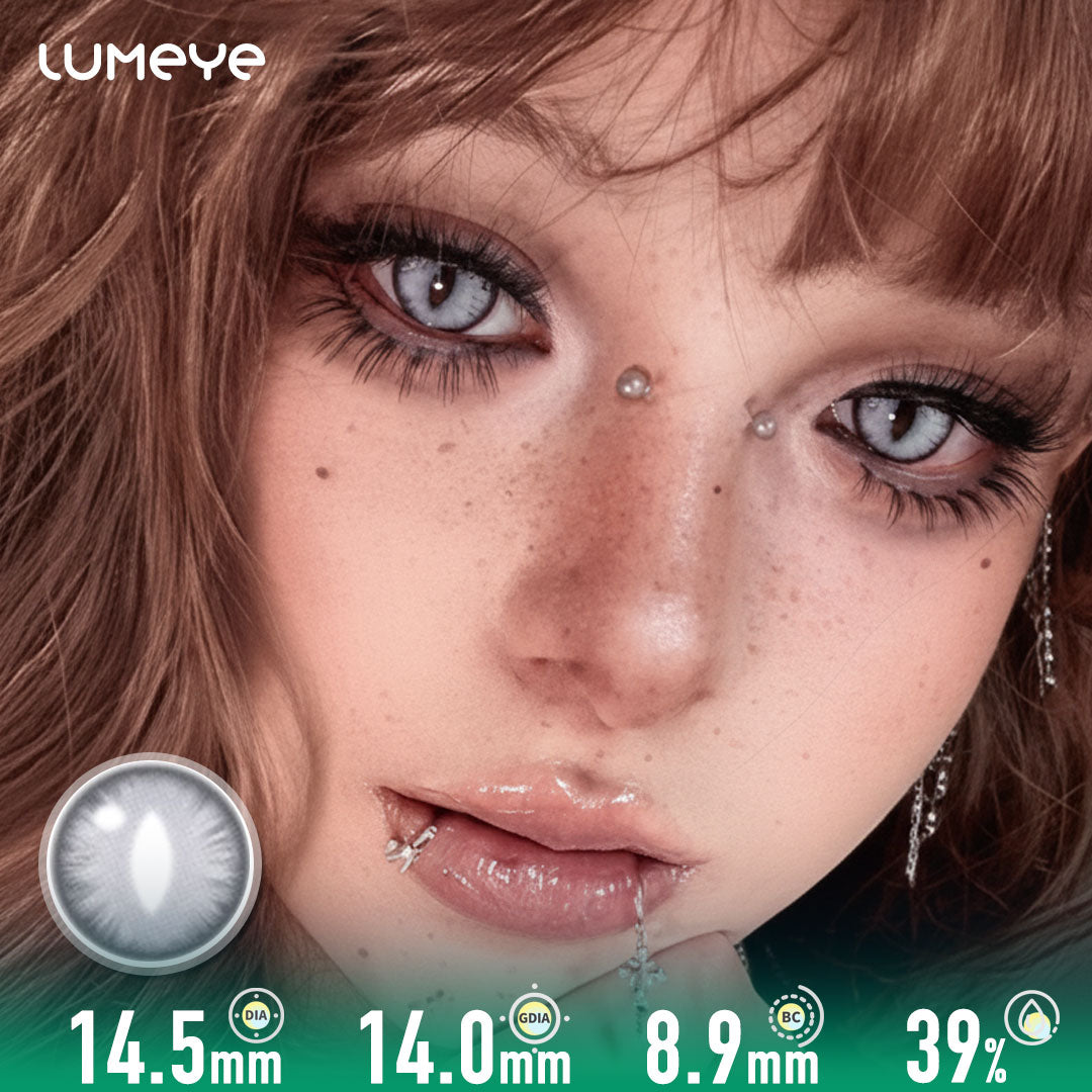 Silver Dragon Storm Contact Lenses - 6PCs