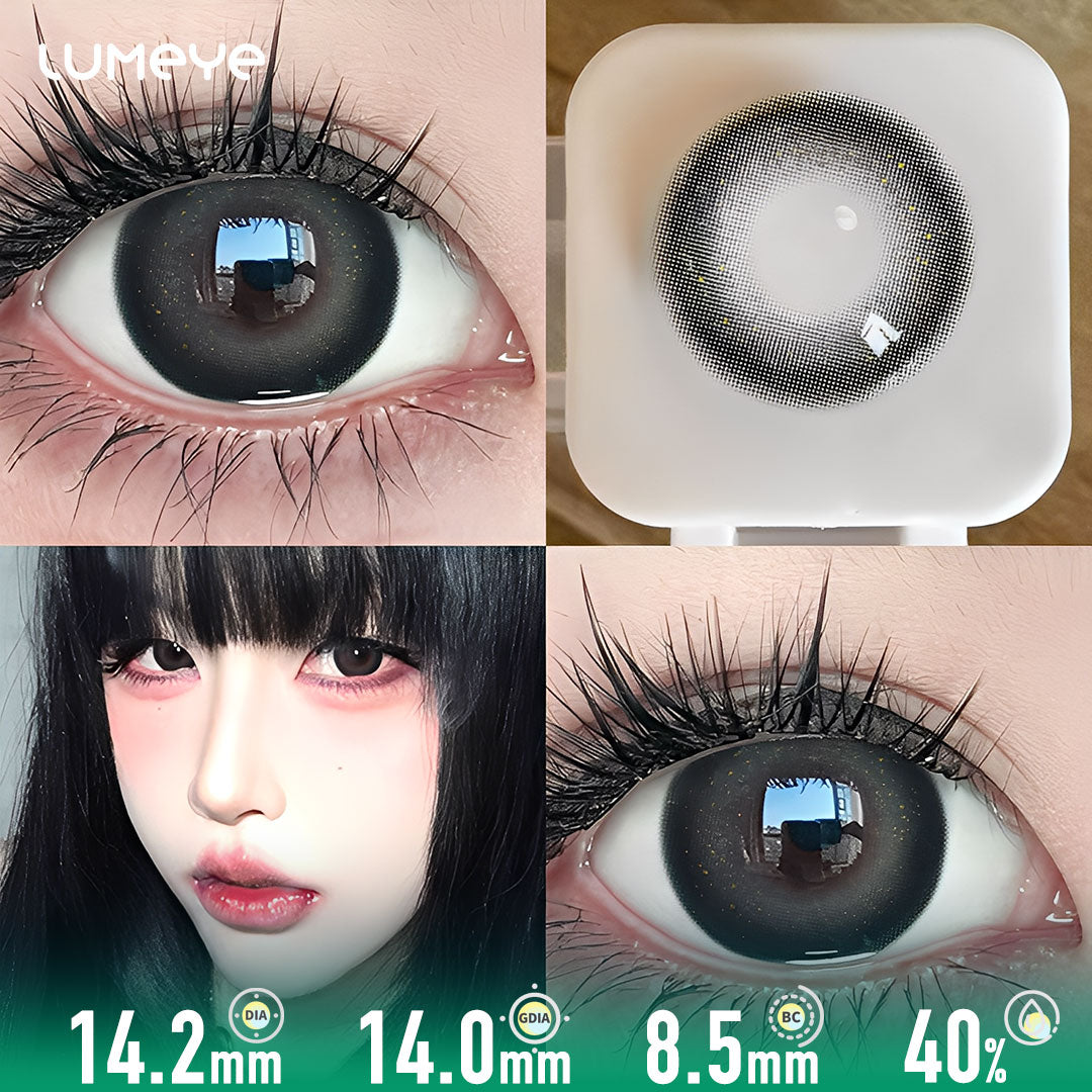 Starlight Obsidian Black Circle Contacts