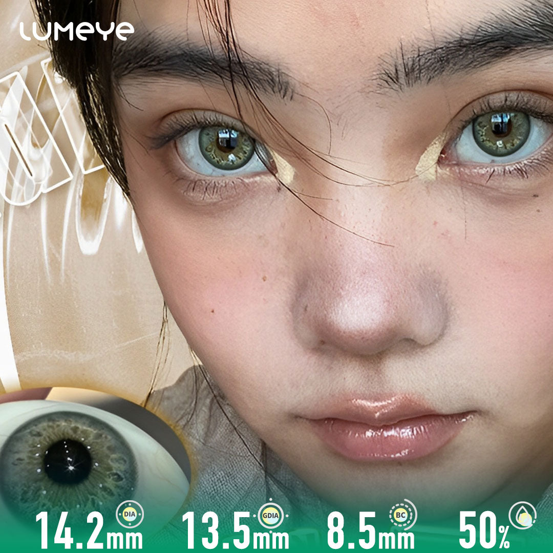 Tropical Basil Brown Contact Lenses (10 PCS)
