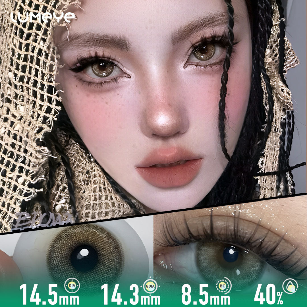 Tulip Nebula Brown Contact Lenses