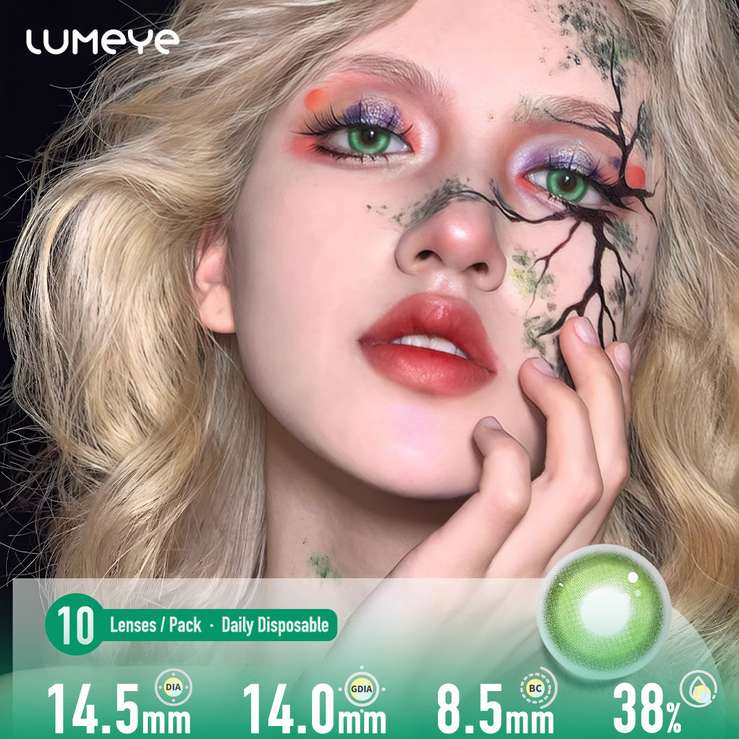 Infinite Forest Green Contact Lenses - 10PCs