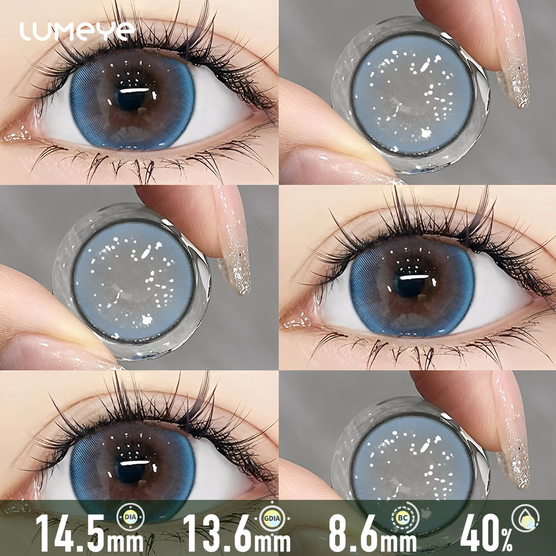 Marine Deep Blue Contact Lenses