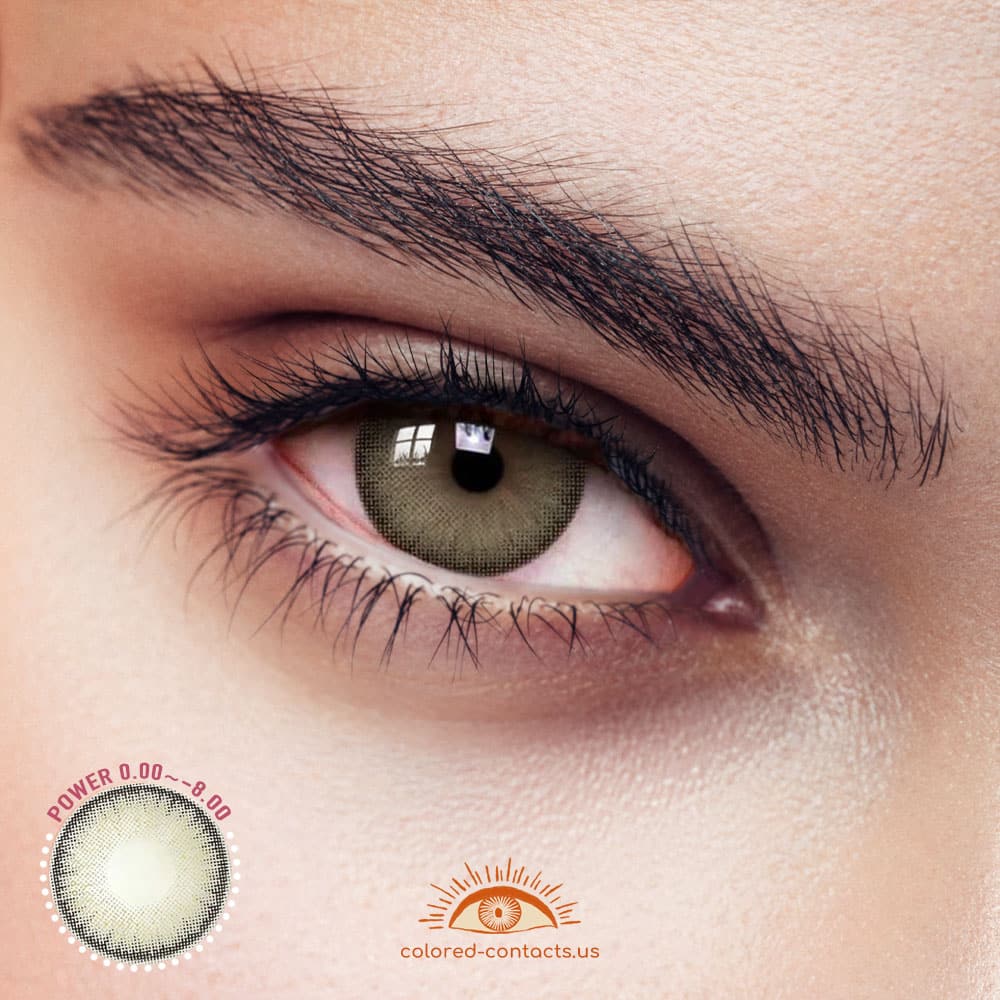 Mermaid Grey Colored Contacts