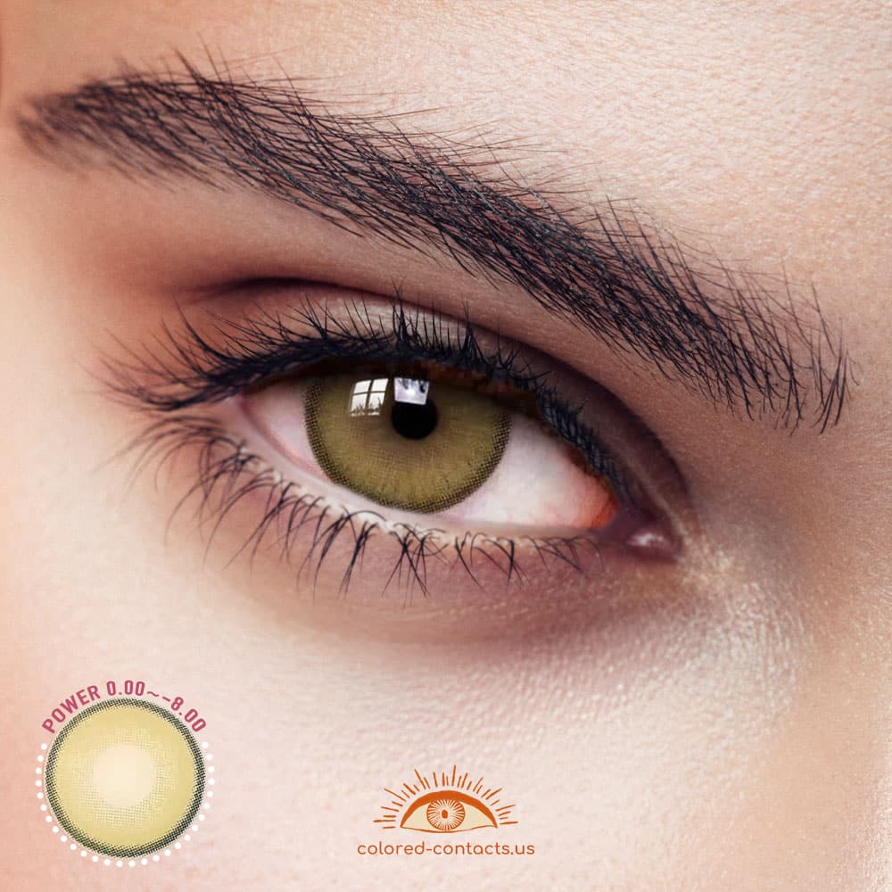 Mojito Green Colored Contacts