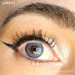 Best COLORED CONTACTS - LUMEYE Moonlight Blue Colored Contact Lenses - LUMEYE