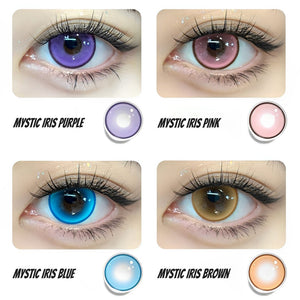 Mystic Iris Brown Contact Lenses – 10PCs - alternate view