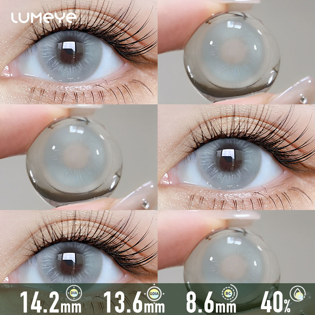 Northern Glacier Crystal Grey Contact Lenses