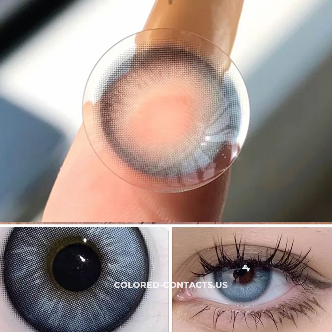 Pony Grey-Blue Colored Contacts