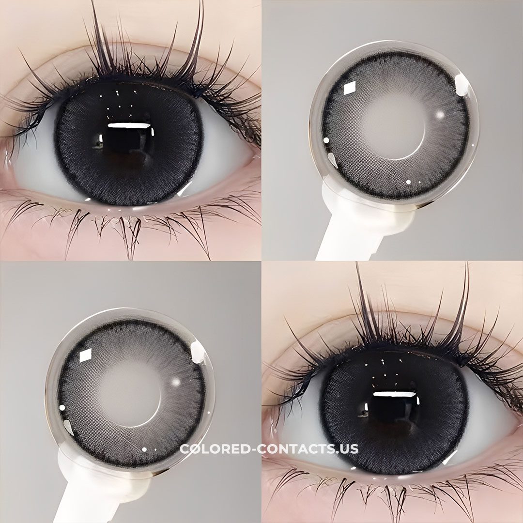 Premium Grey Circle Contact Lenses