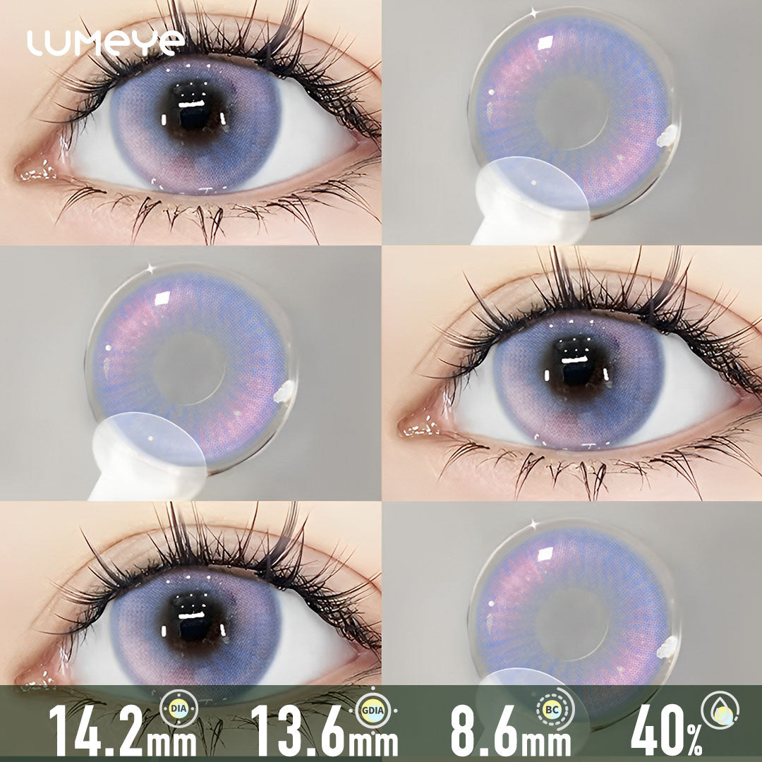 Hypnotic Champagne Purple Contact Lenses