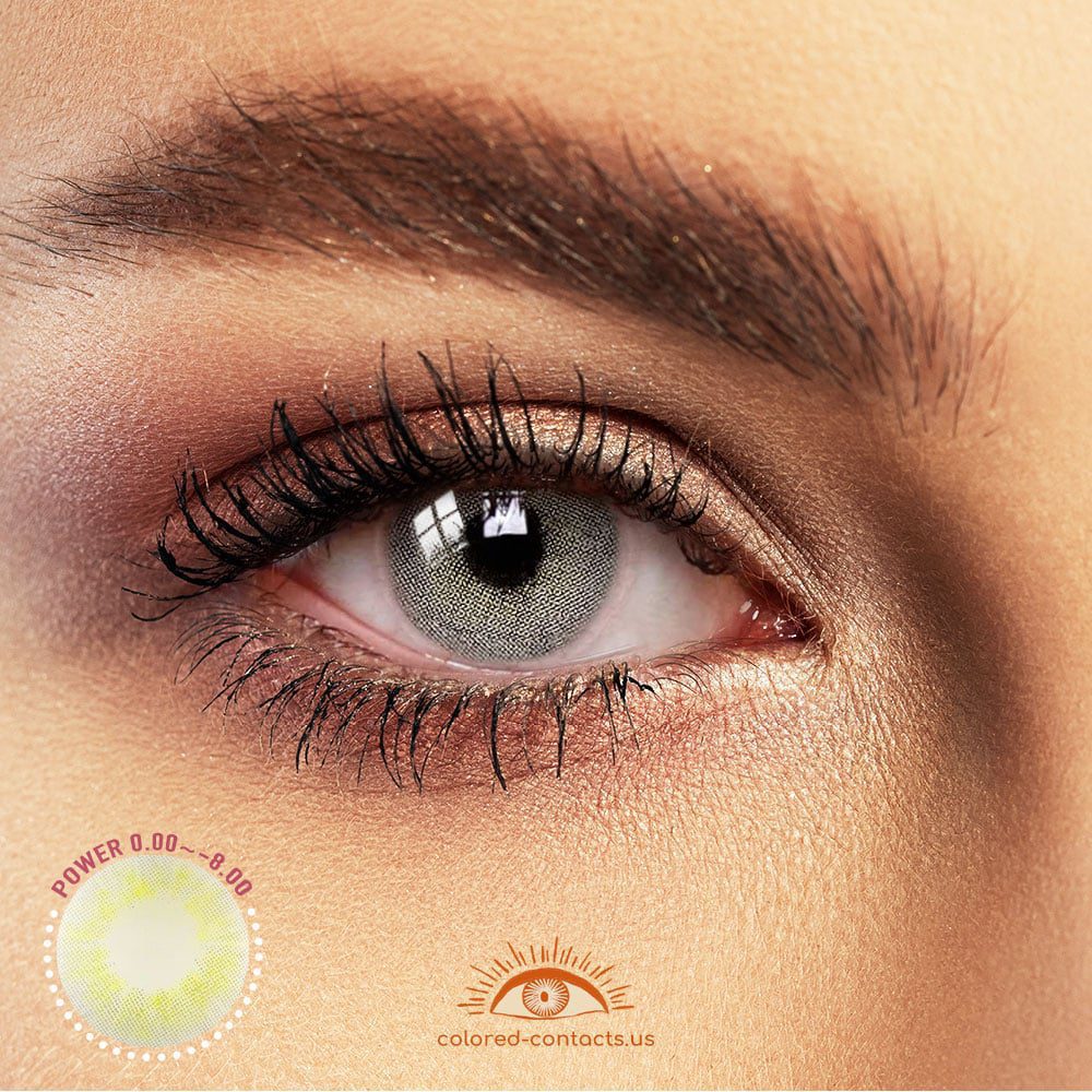 Queen Grey Colored Contacts