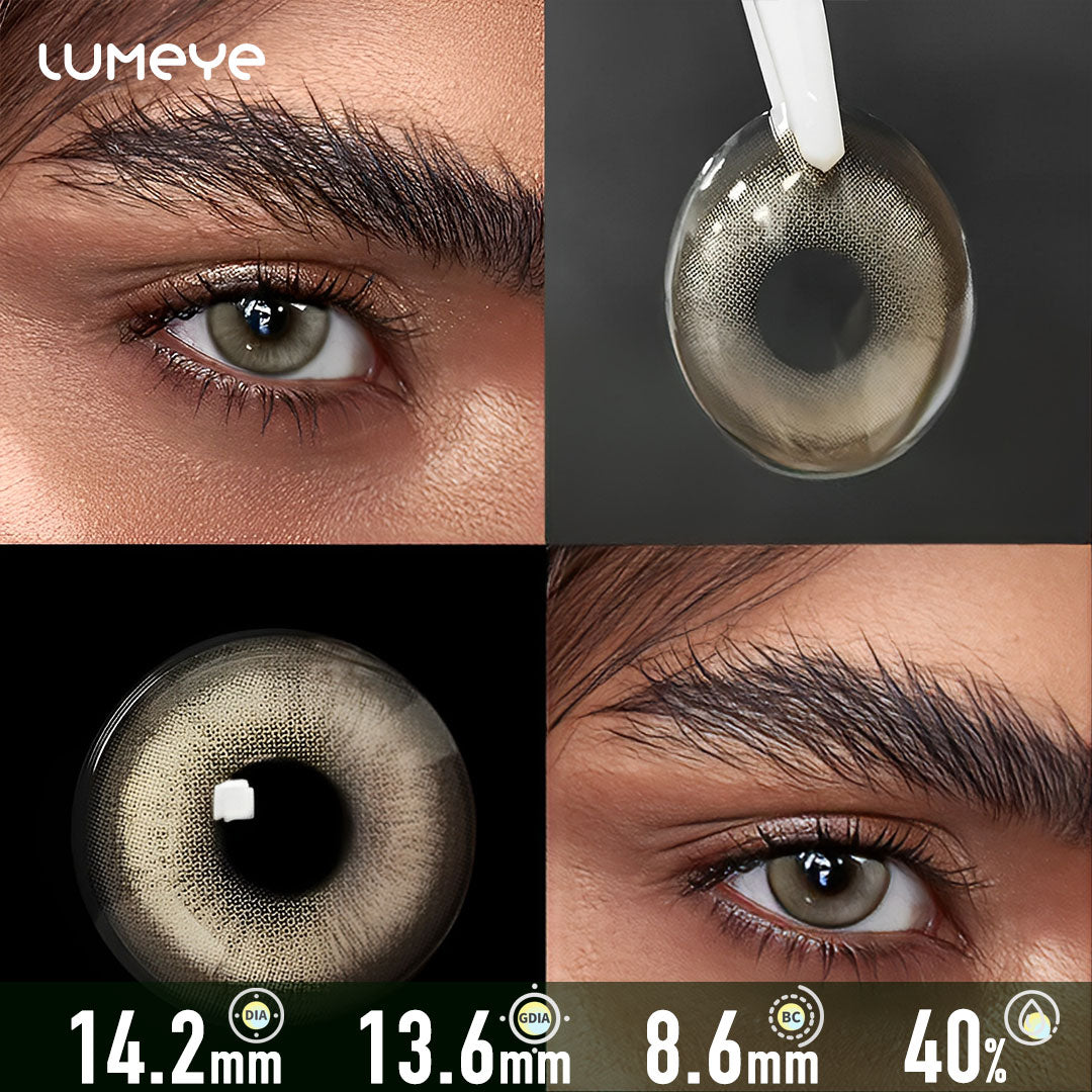 Ripple Gray Contact Lenses