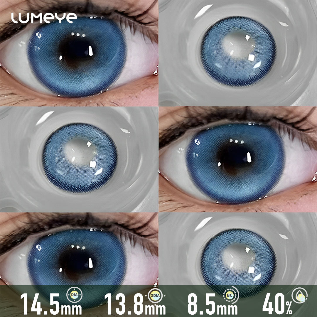 Sapphire Mist Blue Contact Lenses