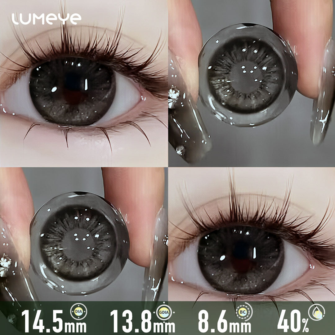 Shadow Queen Onyx Star Contact Lenses