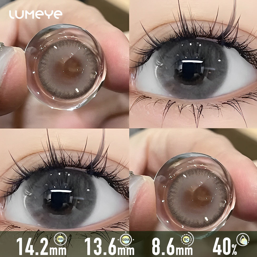 Silky Cappuccino Contact Lenses