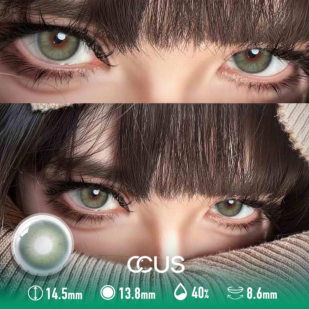 LUMEYE Tomorrow Land Green Colored Contact Lenses - 6 Months