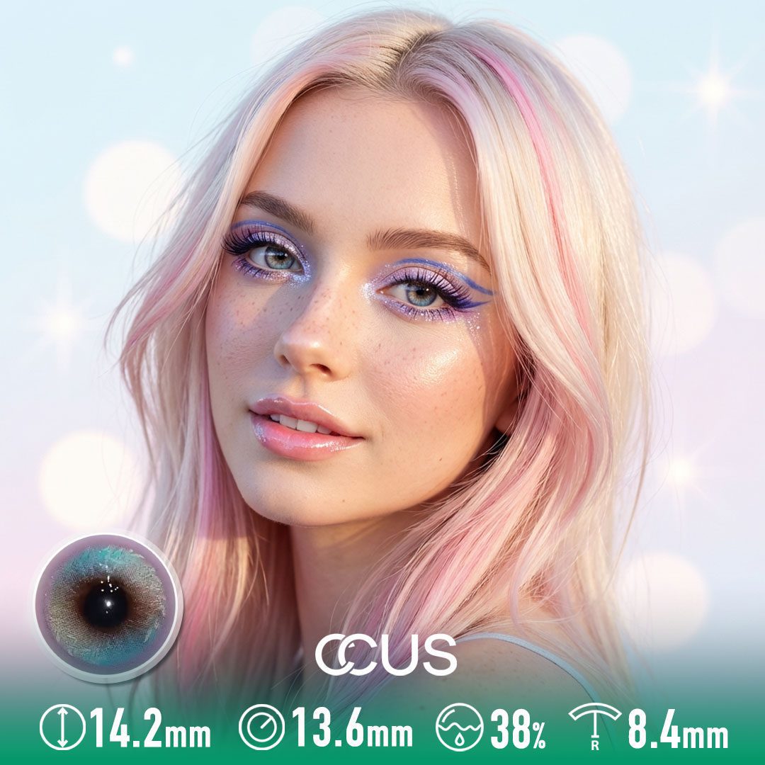 Unicorn Fantasy Rainbow Colored Contacts