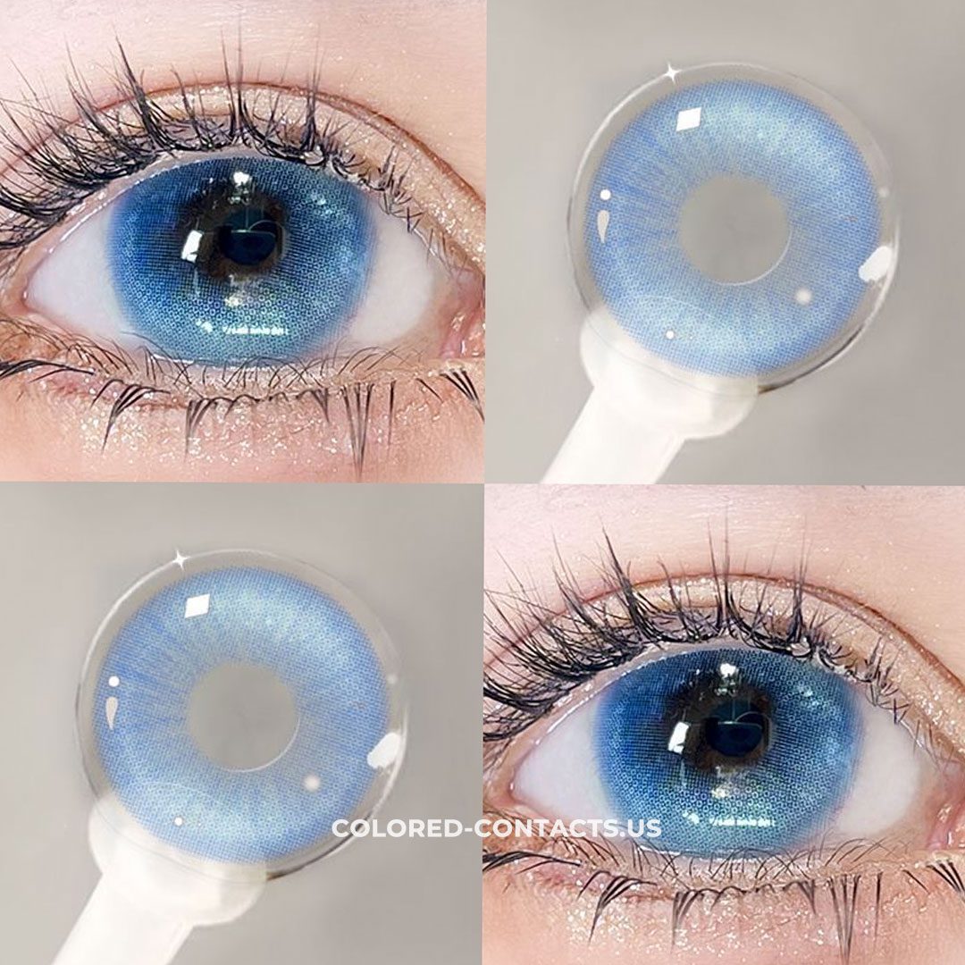 Vivid Ocean Blue Contact Lens