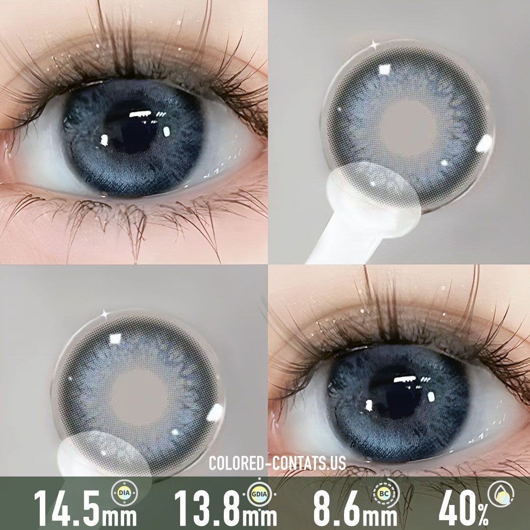 Wednesday Addams Dark Crystal Contact Lenses