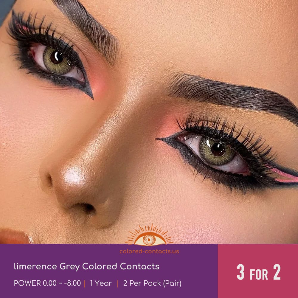 limerence Grey Colored Contacts
