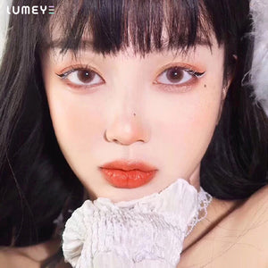 Best COLORED CONTACTS - LUMEYE Roaming Purple Colored Contact Lenses - LUMEYE