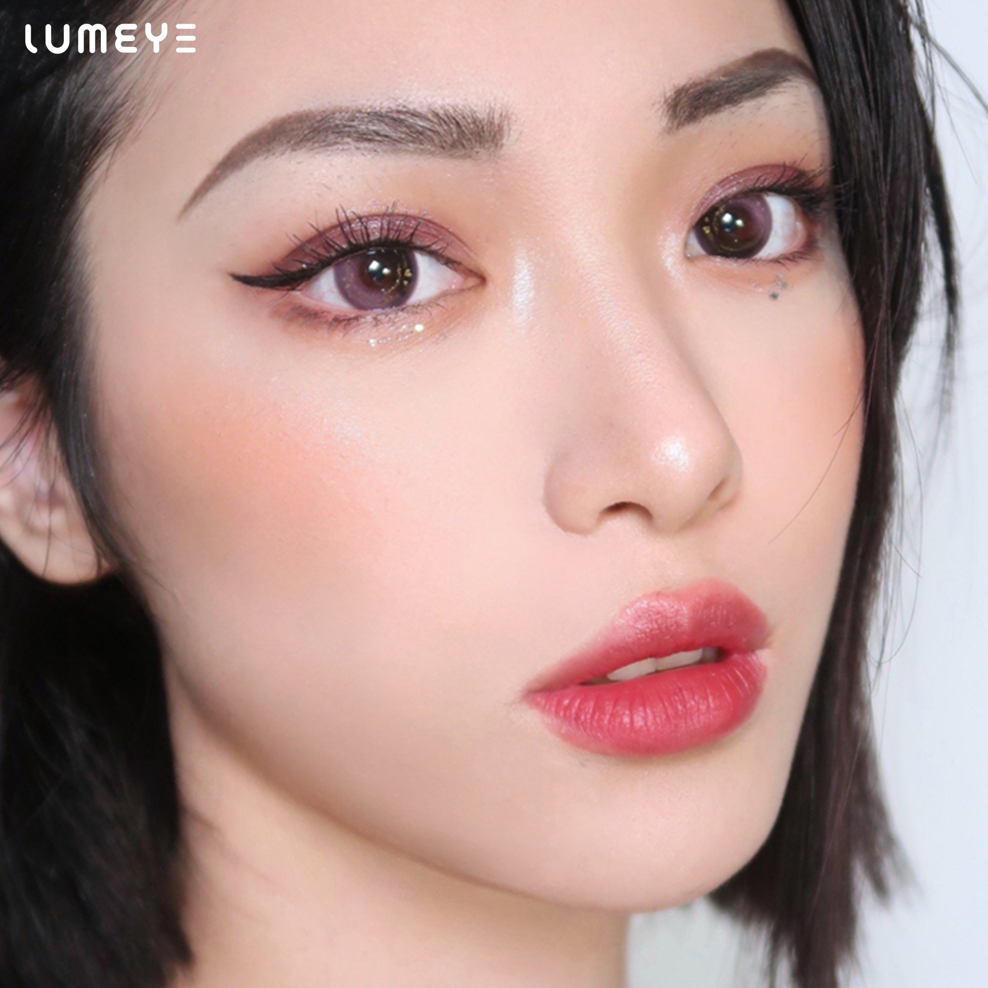 Best COLORED CONTACTS - LUMEYE Fairy Swamp Purple Colored Contact Lenses - LUMEYE