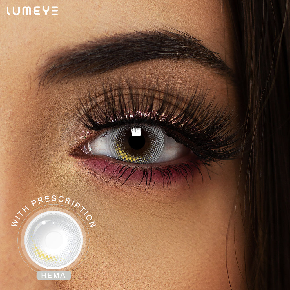 Best COLORED CONTACTS - LUMEYE Mermaid Tears Gray Colored Contact Lenses - LUMEYE