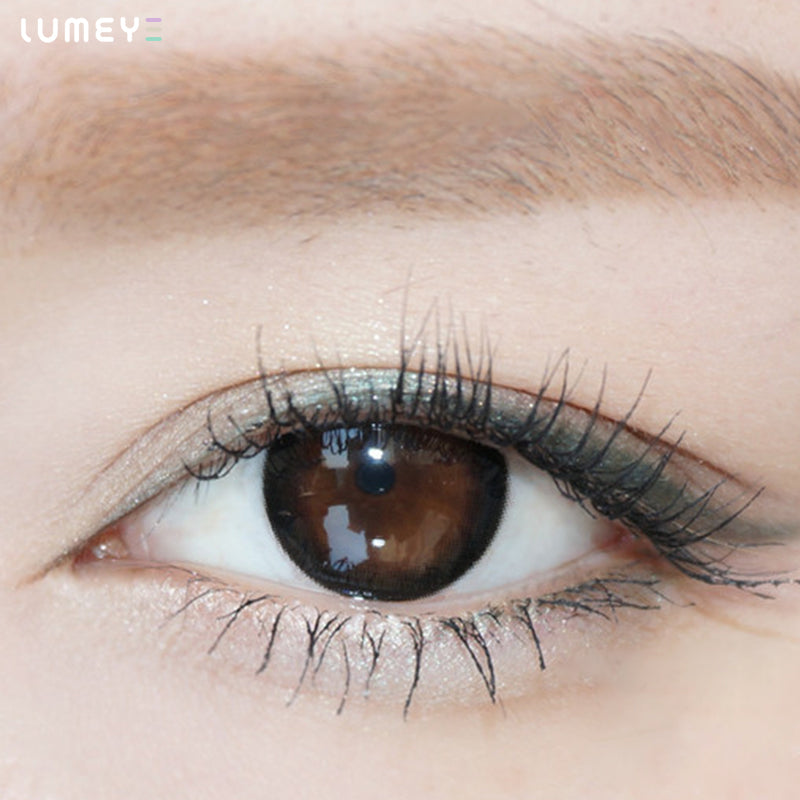 Best COLORED CONTACTS - LUMEYE Circle Black Colored Contact Lenses - LUMEYE