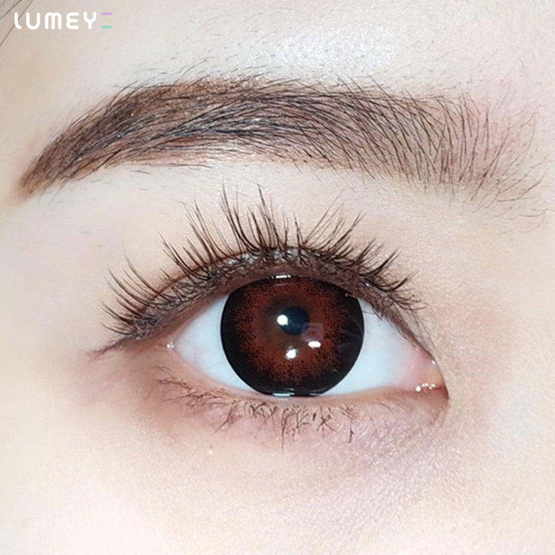 Best COLORED CONTACTS - LUMEYE Dangerous Black Colored Contact Lenses - LUMEYE