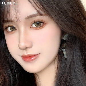 Best COLORED CONTACTS - LUMEYE Summer Brown Colored Contact Lenses - LUMEYE