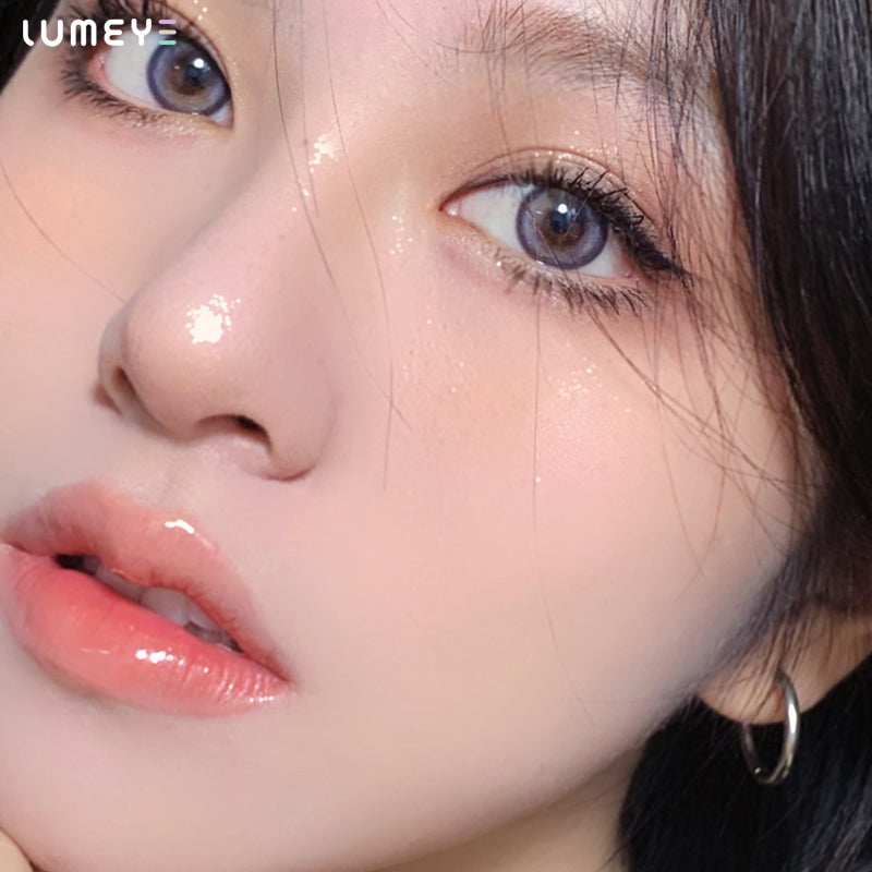 Best COLORED CONTACTS - LUMEYE Tears Blue Colored Contact Lenses - LUMEYE