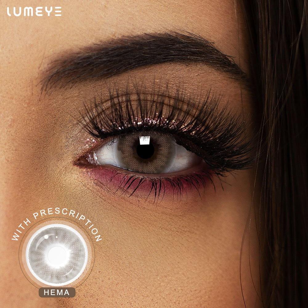 Best COLORED CONTACTS - LUMEYE Sweet Brown Colored Contact Lenses - LUMEYE