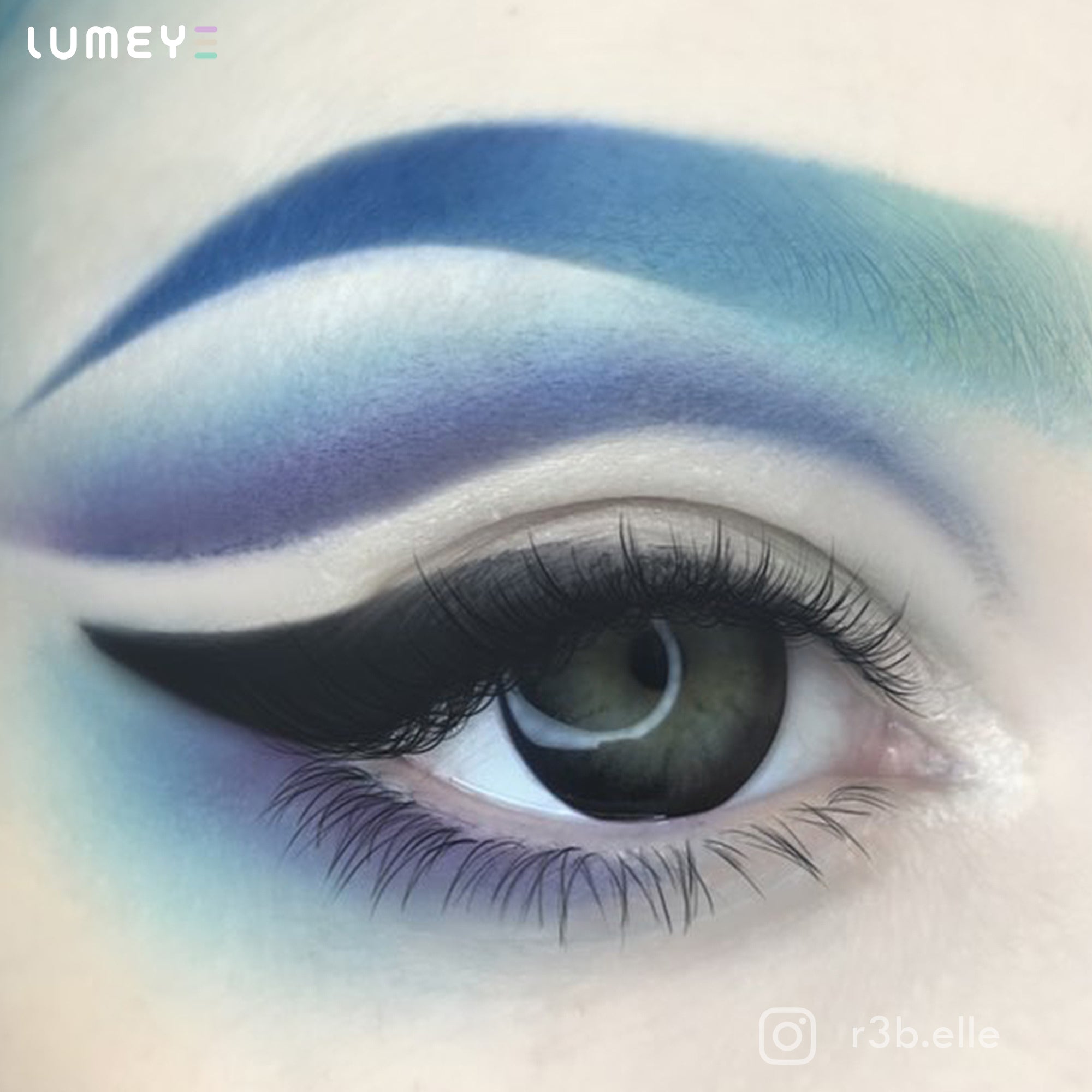 Best COLORED CONTACTS - LUMEYE Dahlia Black Colored Contact Lenses - LUMEYE