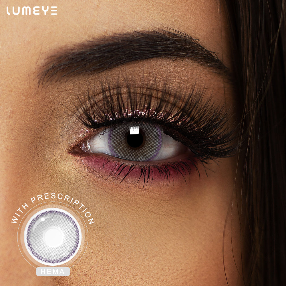 Best COLORED CONTACTS - LUMEYE Hazy Gray Colored Contact Lenses - LUMEYE