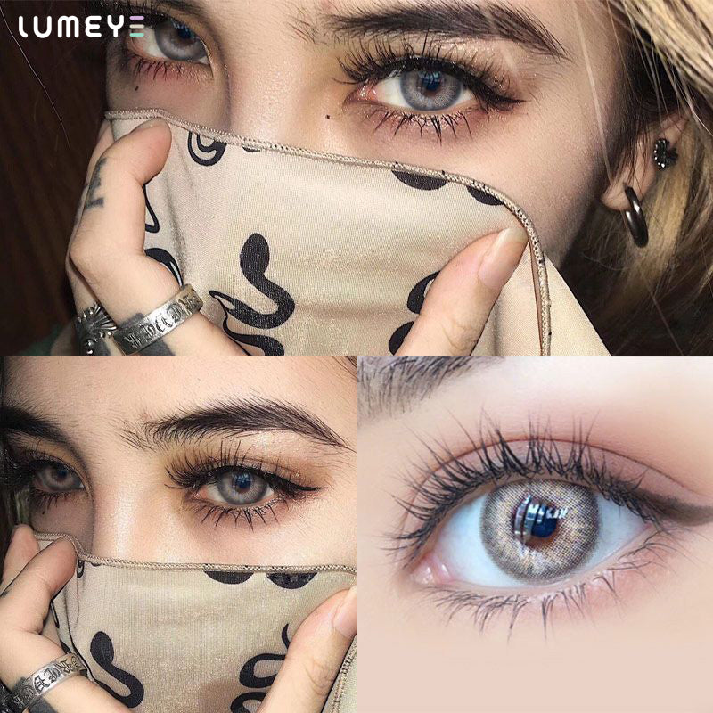 Best COLORED CONTACTS - LUMEYE Elegant Russian Gray Colored Contact Lenses - LUMEYE