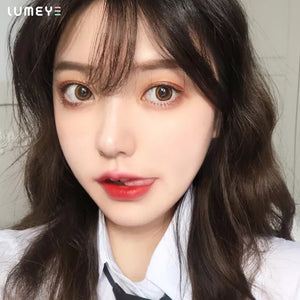 Best COLORED CONTACTS - LUMEYE Wild Desert Brown Colored Contact Lenses - LUMEYE