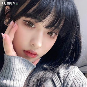 Best COLORED CONTACTS - LUMEYE Dune Brown Colored Contact Lenses - LUMEYE