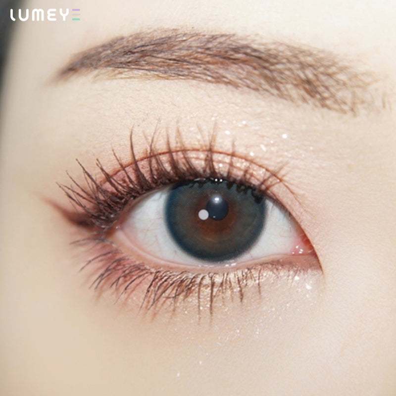 Best COLORED CONTACTS - LUMEYE Lime Blue Colored Contact Lenses - LUMEYE