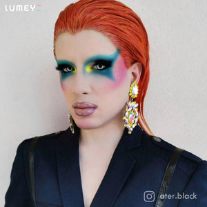 Best COLORED CONTACTS - LUMEYE Edged Zombie Curse White Colored Contact Lenses - LUMEYE