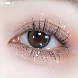 Best COLORED CONTACTS - LUMEYE Crystal Black Colored Contact Lenses - LUMEYE