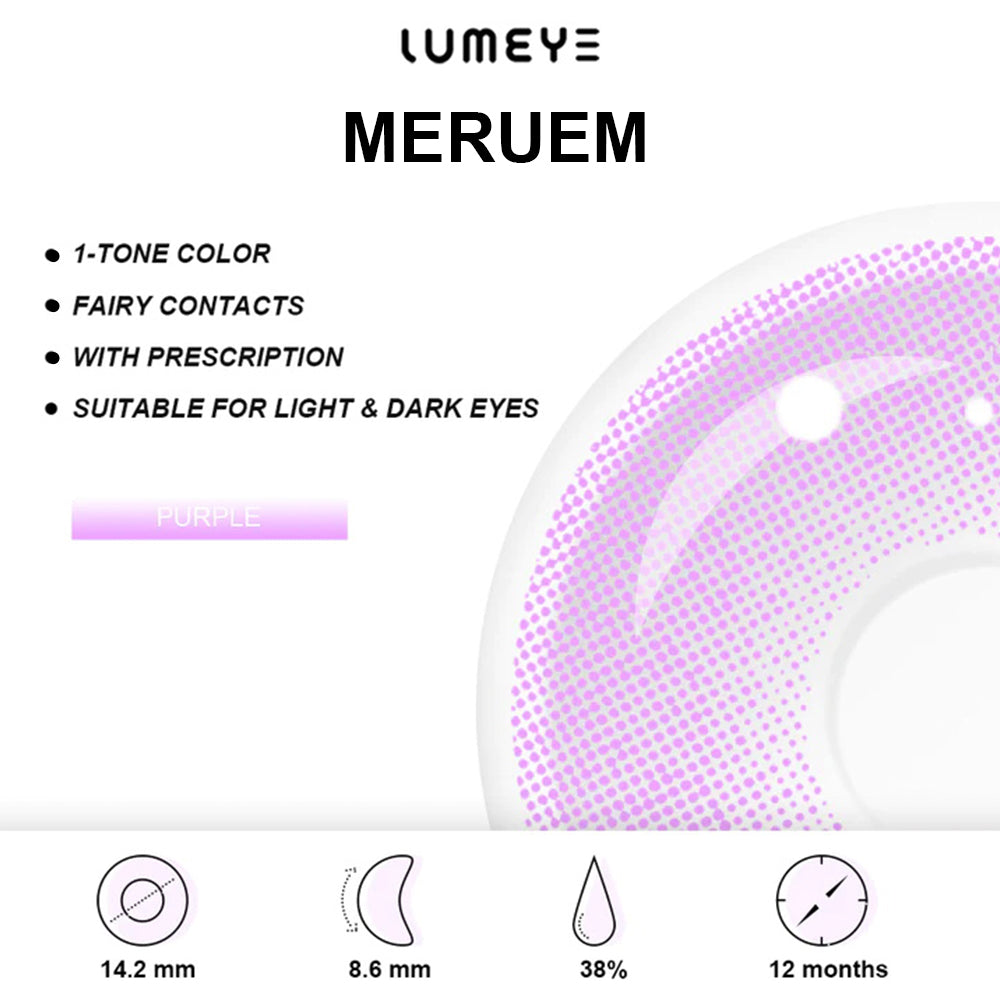 Best COLORED CONTACTS - Hunter x Hunter - LUMEYE Meruem Colored Contact Lenses - LUMEYE