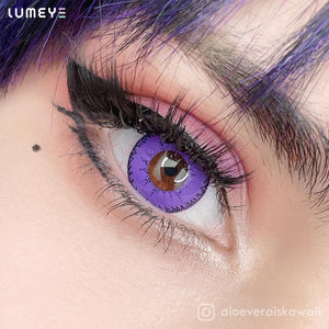 Best COLORED CONTACTS - LUMEYE Demon Purple Colored Contact Lenses - LUMEYE